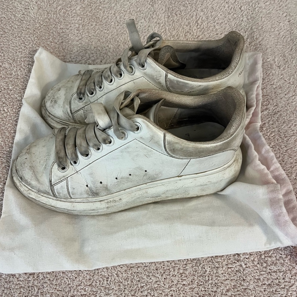 Alexander McQueen White Sneakers for Women